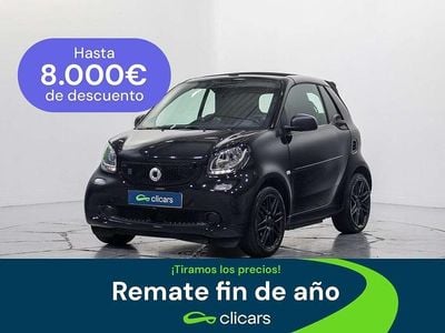 Negro Usado 2019 Smart ForTwo Electric Drive Passion Descapotable | 9990 € (Buen precio)