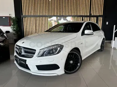 Usado Mercedes A200 AMG line 156 CV (114 kW) 2014 Blanco Utilitario