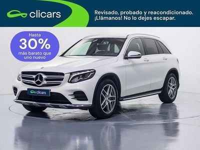 Usado Mercedes GLC250 204 CV (150 kW) 2016 Blanco SUV