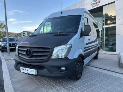 Usado Mercedes Sprinter 128 CV (94 kW) 2015 Verde Van