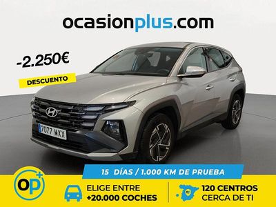 Gris Usado 2025 Hyundai Tucson SUV | 24.750 € (Precio justo)