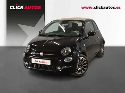 Usado Fiat 500 Dolcevita 71 CV (52 kW) 2023 Negro Descapotable