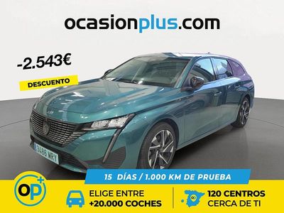 Azul Usado 2024 Peugeot 308 Allure Familiar | 20.190 € (Precio justo)
