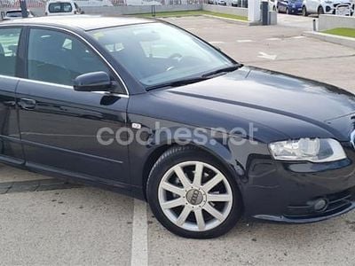 Usado Audi A4 S-Line 140 CV (102 kW) 2007 Negro Berlina