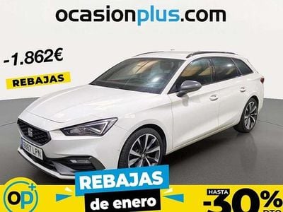 Blanco Usado 2021 Seat Leon ST FR Familiar | 16.355 € (Buen precio)