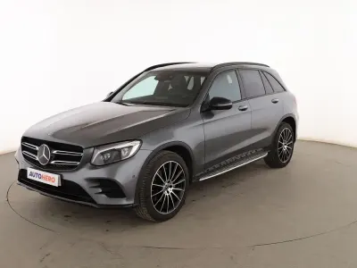 Usado Mercedes GLC250 AMG line 211 CV (155 kW) 2018 Negro SUV