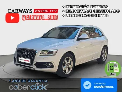 Usado Audi Q5 S-Line 150 CV (110 kW) 2016 Naranja SUV