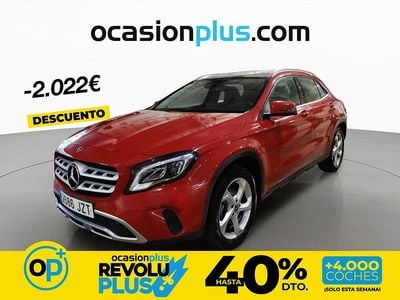 Usado Mercedes GLA220 177 CV (130 kW) 2017 Rojo SUV
