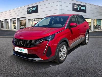 Usado Peugeot 3008 Active 130 CV (95 kW) 2021 Rojo SUV