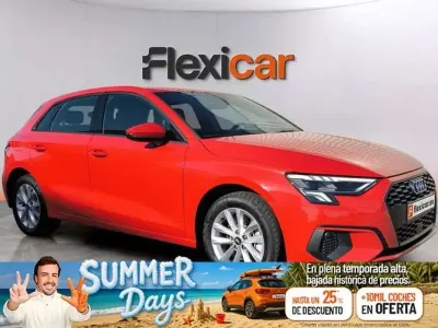 Usado Audi A3 Sportback S-Line 150 CV (110 kW) 2021 Rojo Utilitario