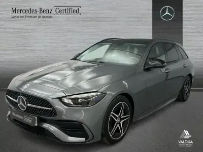 Usado Mercedes C220 200 CV (147 kW) 2025 Gris Familiar