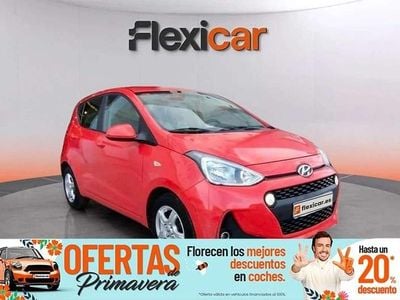 Usado Hyundai i10 67 CV (49 kW) 2019 Rojo Utilitario
