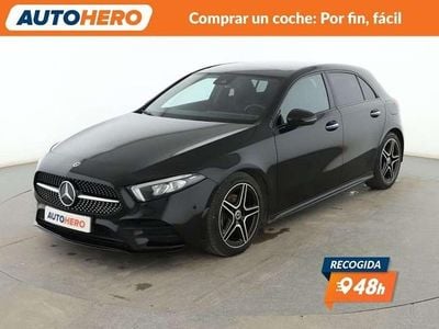 Usado Mercedes A220 AMG line 150 CV (110 kW) 2022 Negro Berlina