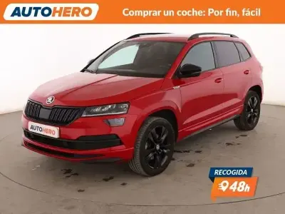 Usado Skoda Karoq SportLine 150 CV (110 kW) 2019 Rojo SUV