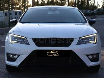 Usado Seat Leon FR 184 CV (135 kW) 2014 Blanco Berlina