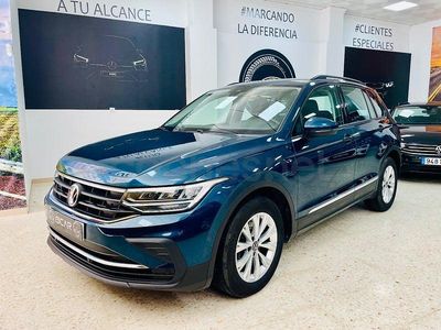 Usado VW Tiguan Life 122 CV (89 kW) 2021 Azul SUV