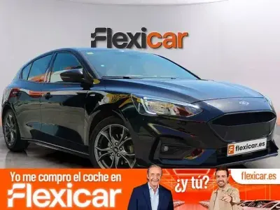 Usado Ford Focus ST-Line 125 CV (91 kW) 2020 Negro Berlina