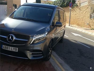 Gris / plata Usado 2022 Mercedes V250 Marco Polo Monovolumen | 69.900 € (Caro)