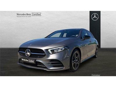 Gris montaña Usado 2022 Mercedes A180 AMG line Berlina | 32.500 € (Un poco caro)