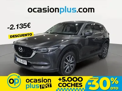 Usado Mazda CX-5 165 CV (121 kW) 2018 Gris SUV