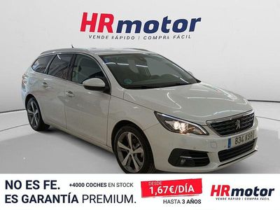 Usado Peugeot 308 Allure 131 CV (96 kW) 2018 Blanco Familiar