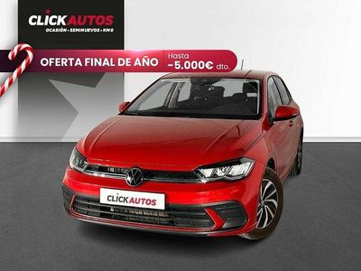 Rojo Usado 2023 VW Polo Life Utilitario | 14.700 € (Buen precio)