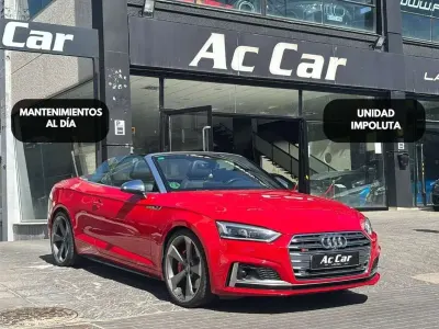 Usado Audi S5 Cabriolet 354 CV (260 kW) 2017 Rojo Descapotable