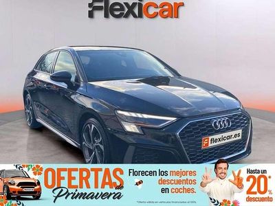 Usado Audi A3 Sportback S-Line 150 CV (110 kW) 2023 Negro Utilitario