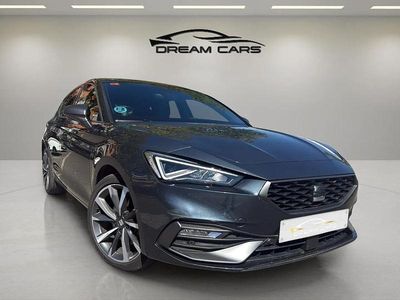 Usado Seat Leon FR 150 CV (110 kW) 2021 Gris