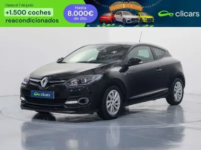 Usado Renault Mégane LIMITED 116 CV (85 kW) 2016 Negro Coupe