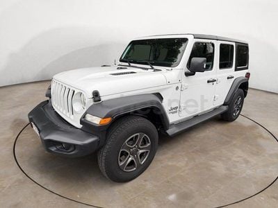 Usado Jeep Wrangler Unlimited Sport 200 CV (147 kW) 2019 Blanco SUV