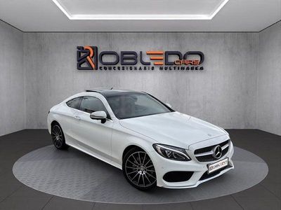 Usado Mercedes C180 156 CV (114 kW) 2016 Blanco Coupe