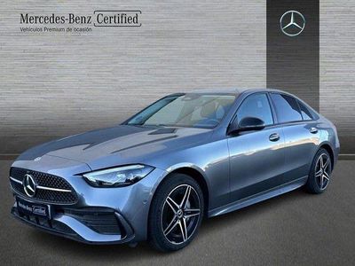 Usado Mercedes C300e 313 CV (230 kW) 2024 Gris selenita