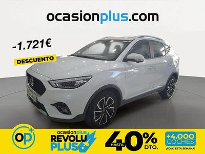 Usado MG ZS Luxury 111 CV (81 kW) 2023 Blanco SUV