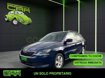 Usado Skoda Fabia 95 CV (69 kW) 2018 Azul Familiar
