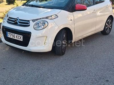 Usado Citroën C1 Feel 82 CV (60 kW) 2017 Blanco Utilitario