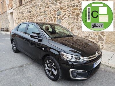 Usado Citroën C-Elysee I Shine 100 CV (73 kW) 2018 Negro Berlina