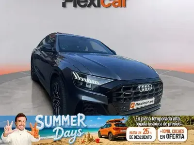 Usado Audi Q8 286 CV (210 kW) 2021 Gris SUV