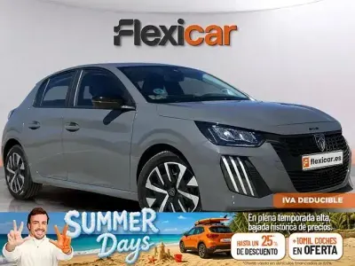 Usado Peugeot 208 Active 100 CV (73 kW) 2024 Gris / plata Utilitario