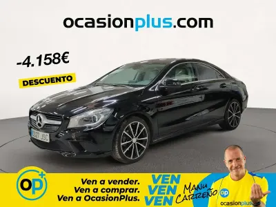 Usado Mercedes CLA200 136 CV (100 kW) 2016 Negro Berlina