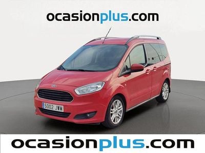 Begagnad Ford Tourneo Courier Titanium 102 HK (75 kW) 2017 Röd Minibuss