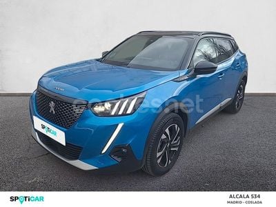 Usado Peugeot 2008 GT 130 CV (95 kW) 2020 Azul SUV