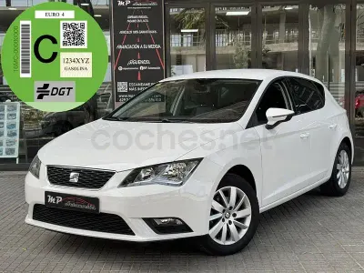 Usado Seat Leon CONNECT 110 CV (80 kW) 2015 Blanco Berlina