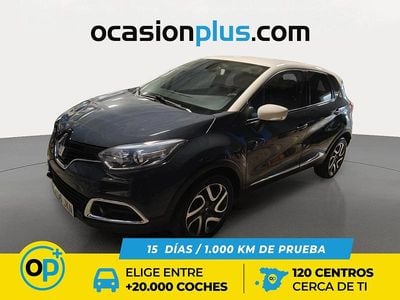 Usado Renault Captur Zen 90 CV (66 kW) 2015 Azul SUV