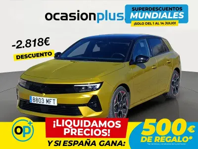 Usado Opel Astra GS Line 130 CV (95 kW) 2023 Amarillo Utilitario