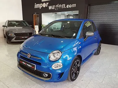 Usado Fiat 500 S 105 CV (77 kW) 2017 Azul Utilitario