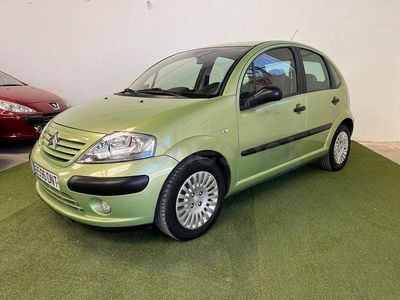 Usado Citroën C3 Exclusive 75 CV (55 kW) 2005 Verde Berlina
