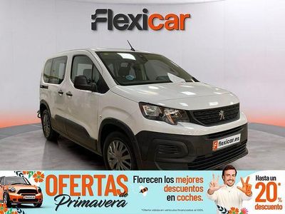 Usado Peugeot Rifter Active 100 CV (73 kW) 2022 Blanco Monovolumen