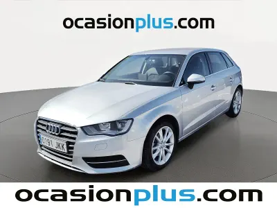 Usado Audi A3 Sportback Advanced Plus 110 CV (80 kW) 2015 Gris plata Utilitario