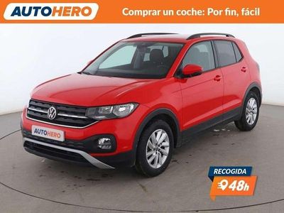 Rojo Usado 2021 VW T-Cross Advance SUV | 16.666 € (Buen precio)